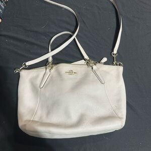 Coach White Crossbody Bag